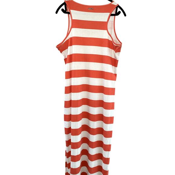 Size M - Womens - Michael Kors Striped Dress with Side Slits - Picture 4 of 6